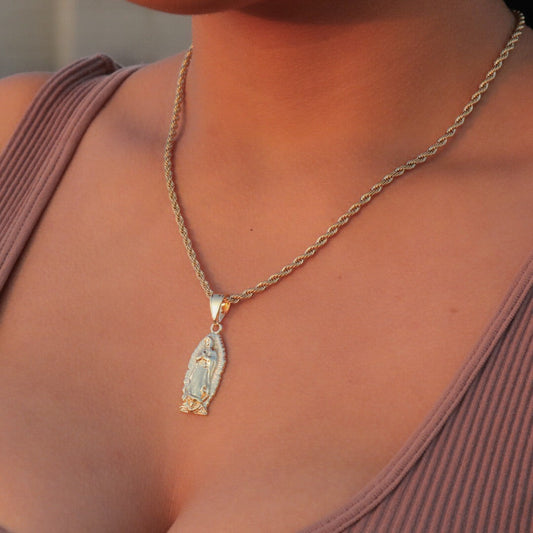 Virgin Mary Necklace