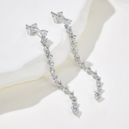 Icedlinks Zircon 5A Grade Earrings