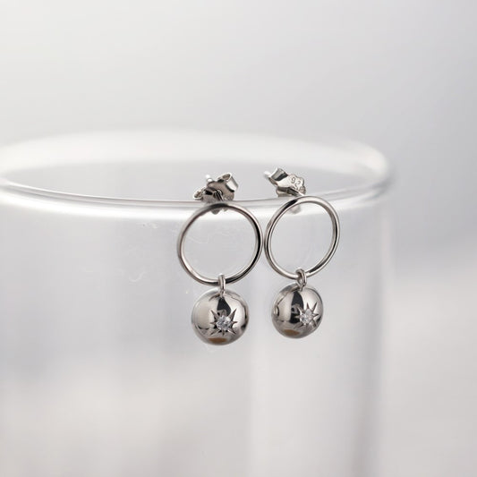 Icedlinks Silver Earrings