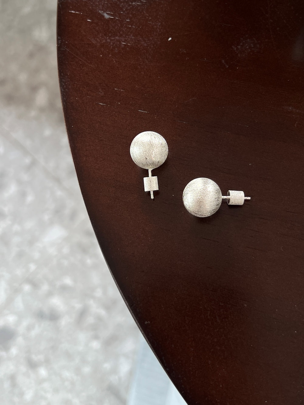 Icedlinks Ear Stud White Pearls