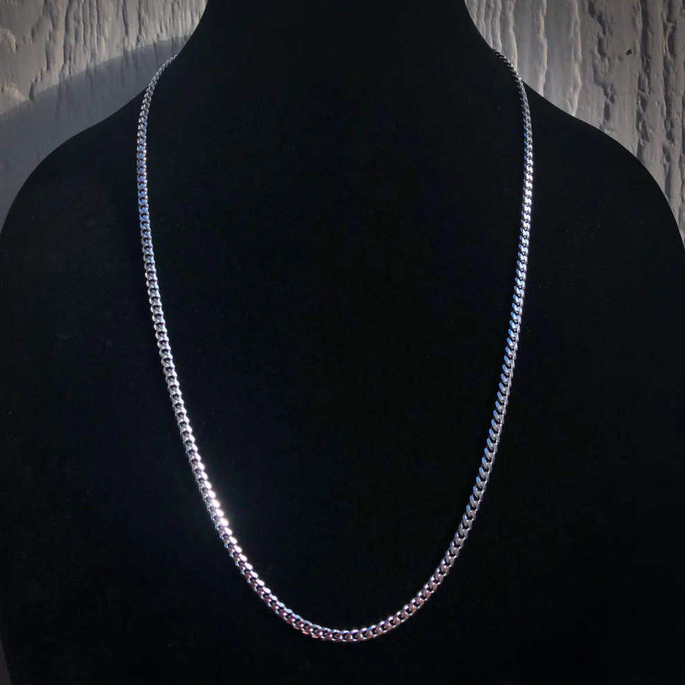 4mm 26” Cuban Chain - Premium 316L Stainless