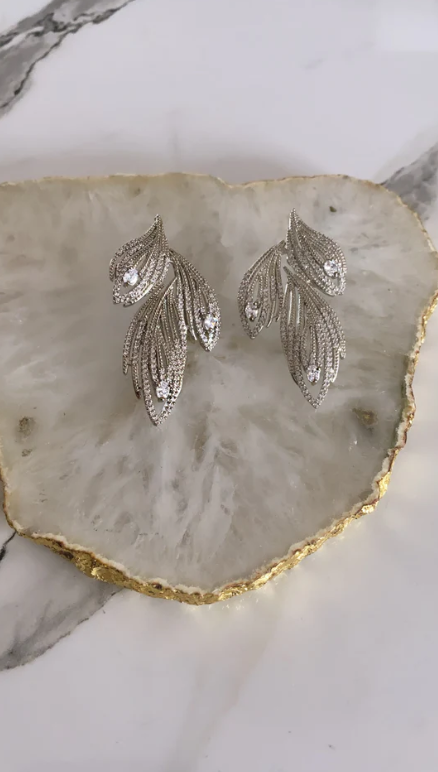 Elegant Leaf Earrings